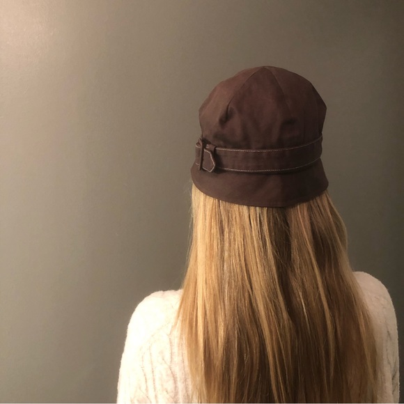 Brown 100% Cotton Lightweight Bucket Hat by San Diego Hat Co. - Picture 3 of 7